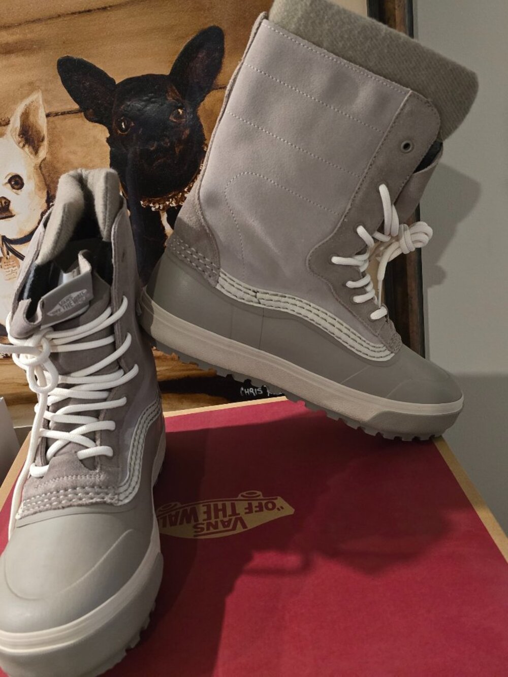 Vans Standard MTE Waterproof Snow Boot VN000D2DOVI Khaki / Gray Men's Sz 11 NEW